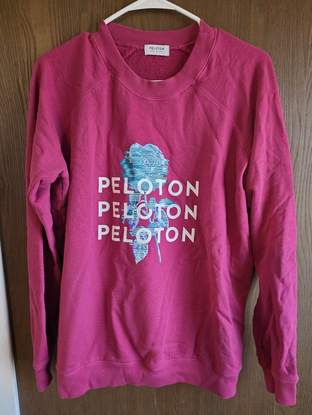 Peloton Pink Graphic Crewneck Sweatshirt